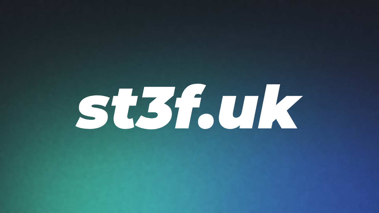 st3f.uk blog
